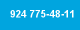 924 775-48-11